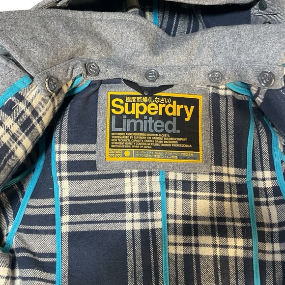 Superdry Limited Wool Duffle Jacket - Picture 11 of 16